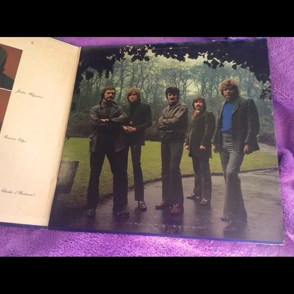 * Vinyl Moody Blues AUTOGRAPHS Threshold of Dream Justin Hayward/Mike Pinder